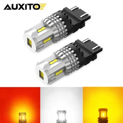 AUXITO 2Pcs T25 3156 3157 Led Bulb P27W P27/7W Turn Signal Lights Tail Back Up Stop Light For Mercedes benz W204 Peugeot 206
