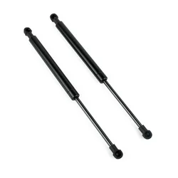 Strut Vehicle Metal Black Accessories Kit Set For BMW E60 E61 525i 528i 530i Hood Lift Bonnet Support Shock Extra