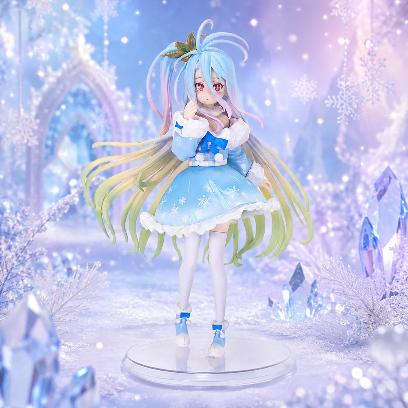 Ngnl Figure, No Game No Life, Shiro, Anime Figure, Anime Merch Gift for Friends Birthday, Anime Character Statue Ornament, Desktop Ornament, Pc Desktop Ornament, Collectible Figurine, Holiday Gift, Exquisite Small Gift, Collectible Item