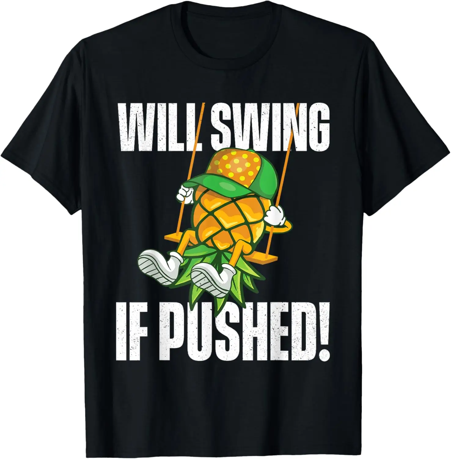 Футболка Will Swing If Pushed — Ananas Swinger Swinging Lifestyle