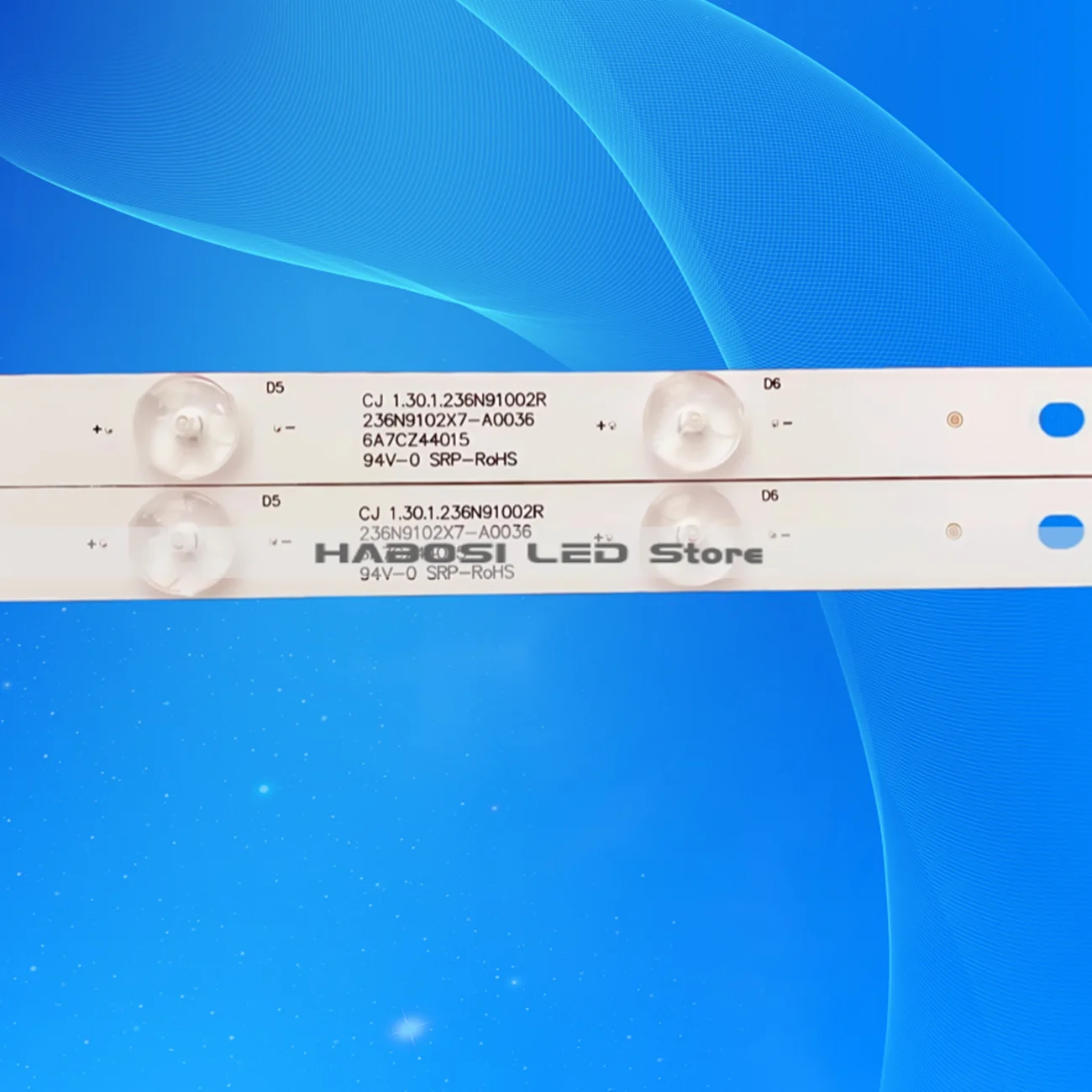 for 24 TV 1.30.1.236N91002R PTV24N91D TF-LED24S40T2 PH24N92 PTV24N91SA 100% New 2pcs/Kit LED Strips
