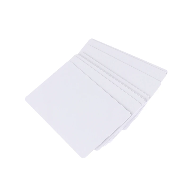 10 peças regraváveis 125khz rfid t5577/5200/em4305 cartão em branco etiquetas de pvc cartão chave de controle de acesso inteligente leitura gravação programa clone cartões