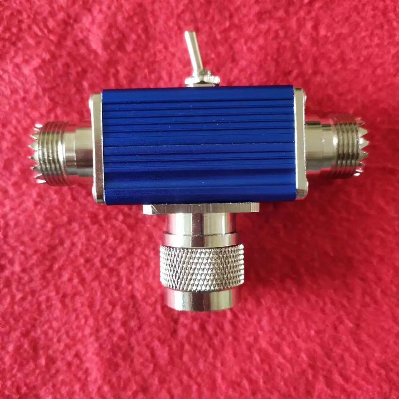 Manual 2-Way Coaxial Antenna Switch – A/B Selector for Ham Radio, Transceiver & Dual Antenna, SO-239 Connector