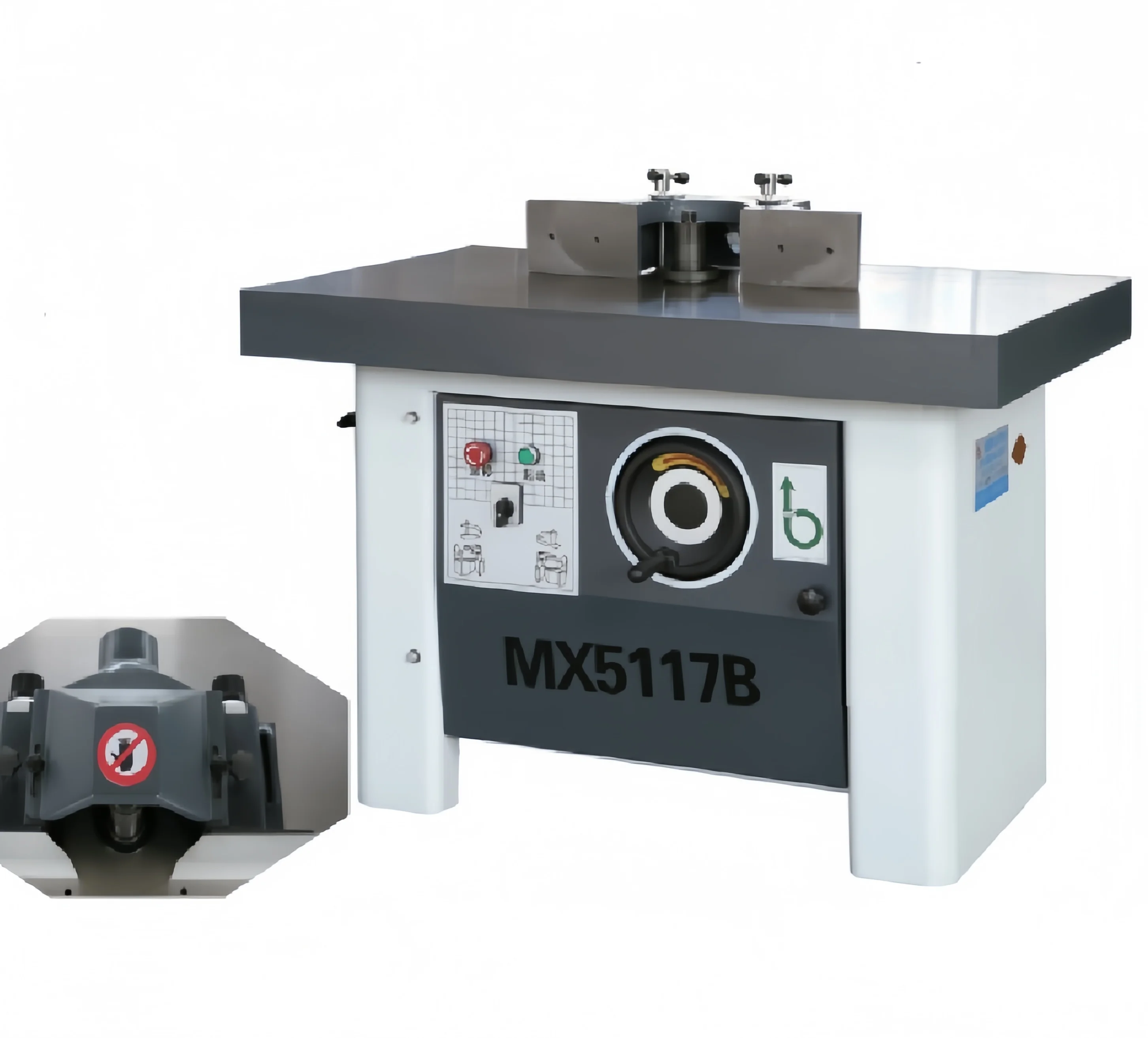 Popular Hot sell Industrial Vertical 5117B Spindle Moulder -Multi-Purpose Router Table for Wood Molding Projects