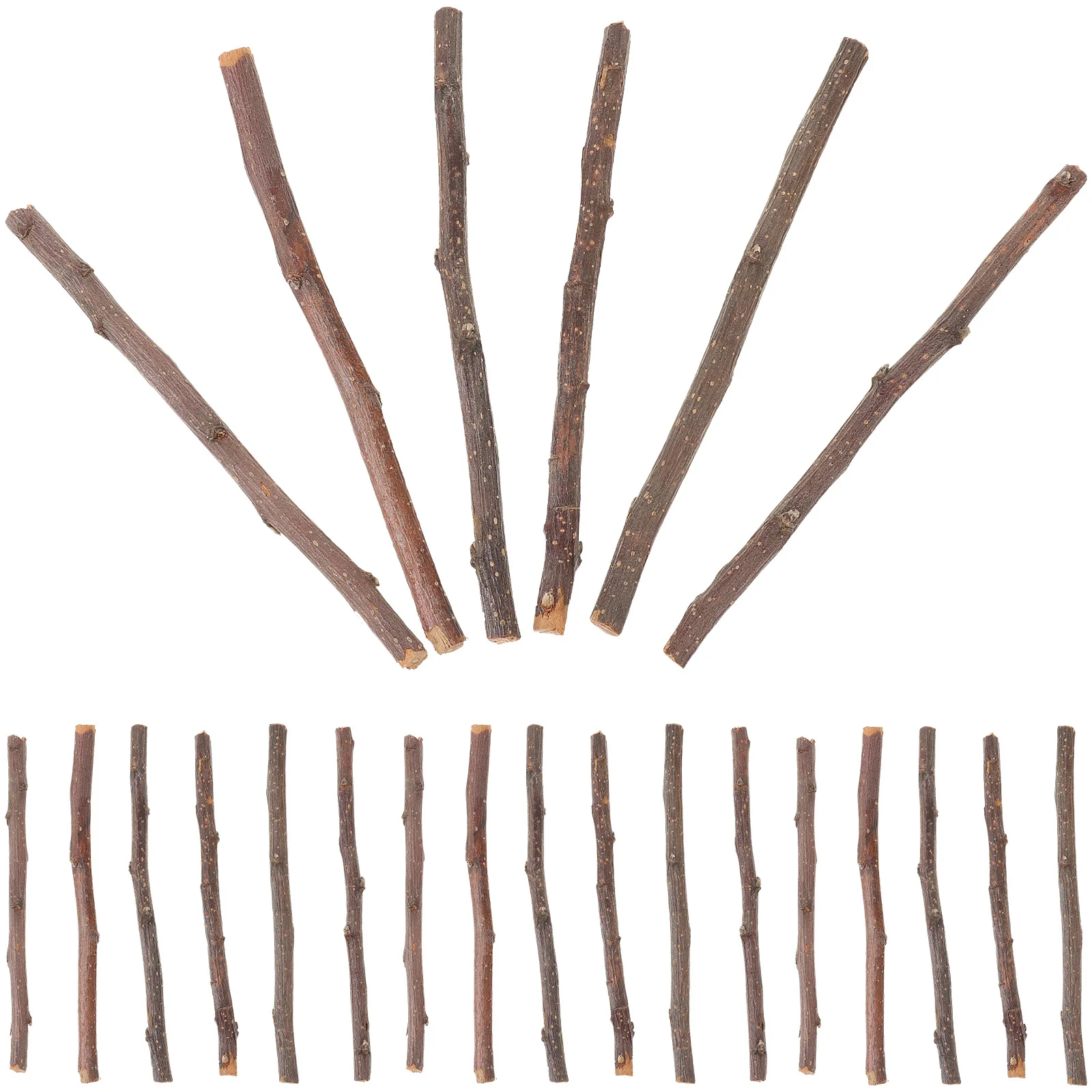 

40Pcs DIY Wood Sticks Natural Craft Sticks for Holiday Decor Flower Arrangement Crafts Wooden Branch Decor Supplies