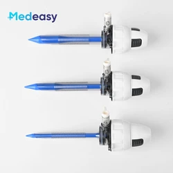 Medical Single Use Endoscopic Laparoscopy Trocar, Laparoscopic Disposable Trocar Bladeless 5mm 10mm 12mm
