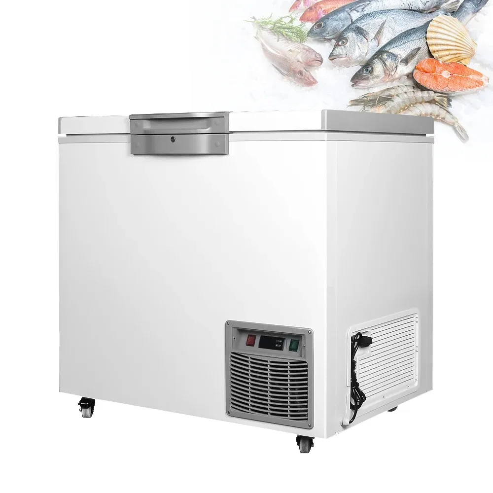 

Ultra-low Temperature -60 Degrees Refrigerator Freezer Large Capacity Food Seafood Preservation Freezer Refrigerator 170L
