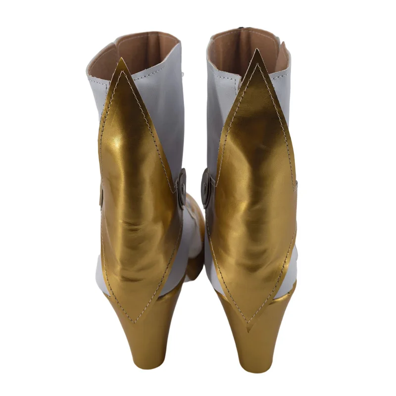 Ineffa Laarzen Spel Genshin Impact Ineffa Cosplay Schoenen Vrouwen Mechanische Meisje Halloween Rollenspel Schoenen