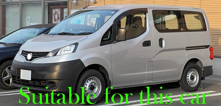 Plastic Car Window Visors Rain Sun Visor Shield Cove Accessories 4PCS 2010 2011 2012 2013 2014 2015 For Nissan NV200 2009-2019