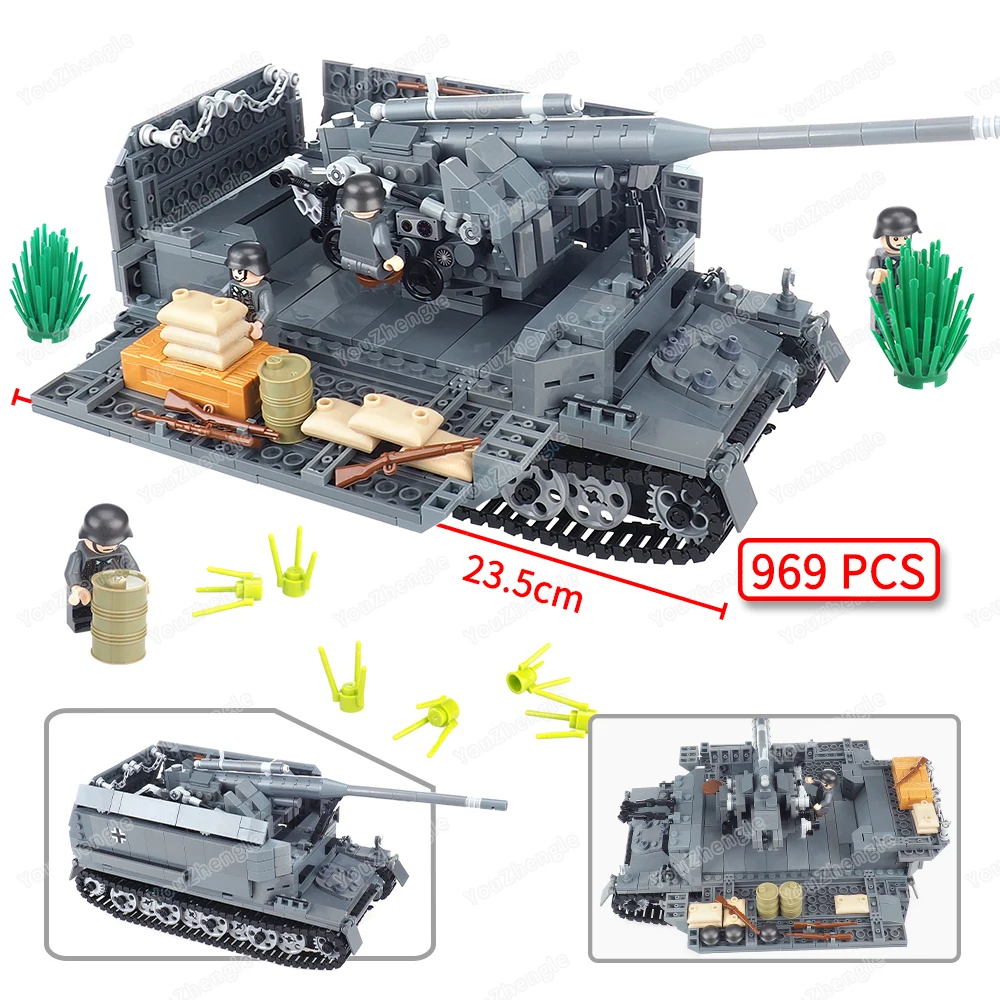 

Танковый мир Blitzkrieg Pz.Sfl. Строительный блок IVc WW2, военные фигурки, разрушитель оружия, доспехи, автомобиль, сцена, модель, подарок, игрушки для мальчиков