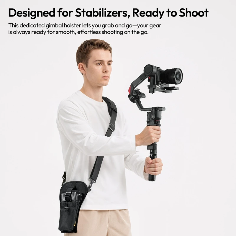 Ulanzi CB01 Camera Gimbal Holster for RS 3 Mini / RS 3 / RS 4 Mini / RS 4 Pro Stabilizer Expandable Shoulder Strap