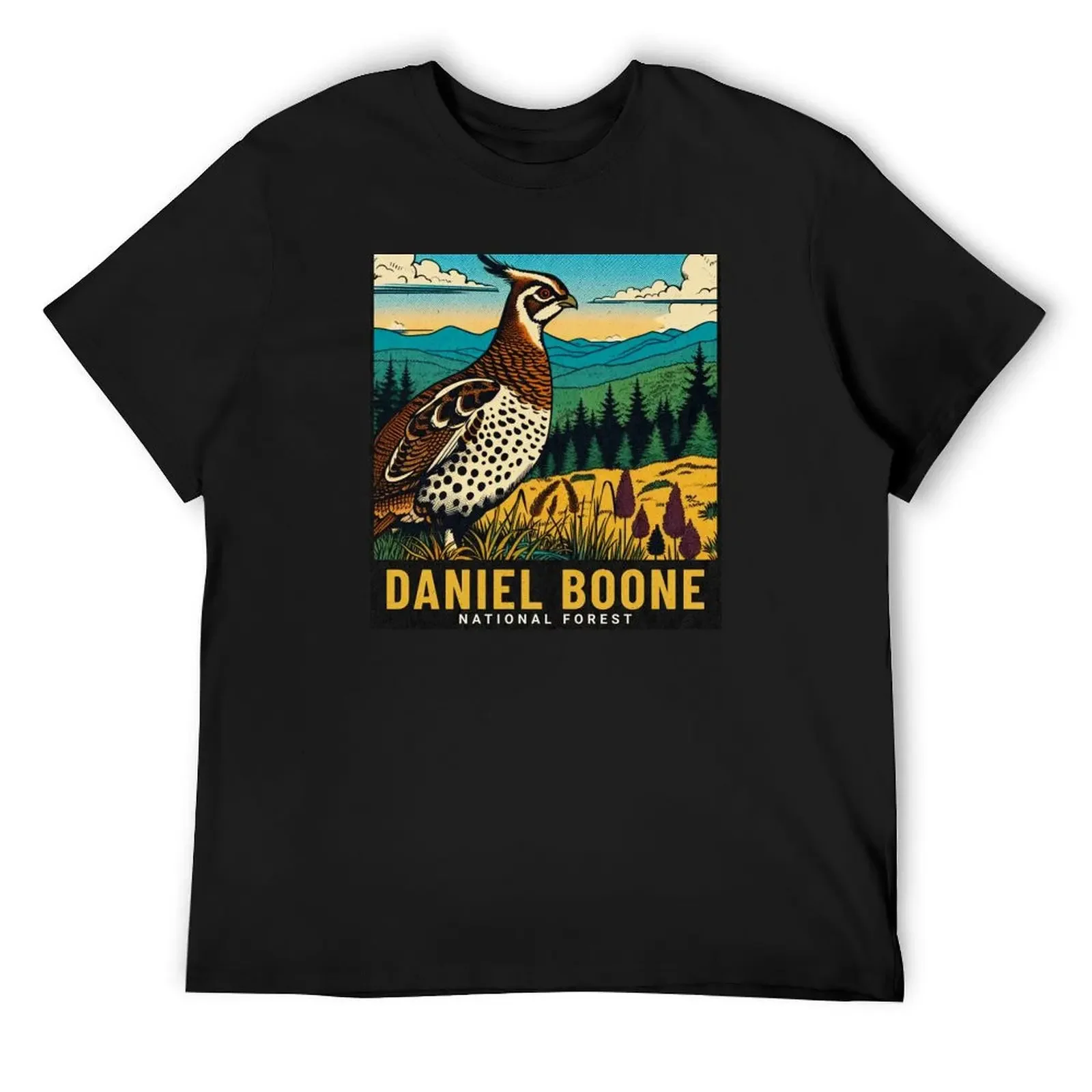 Daniel Boone National Forest Vintage Travel Decal T-Shirt sports fans animal prinfor boys cute tops clothes for men