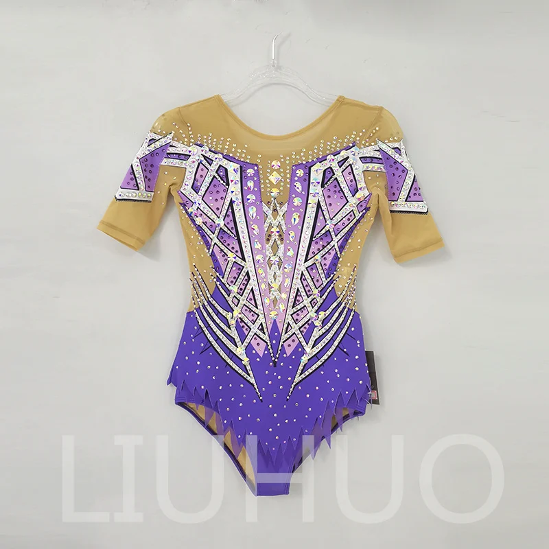 

LIUHUO Rhythmic Gymnastics Leotard Competitive Cheerleading Performance For Children