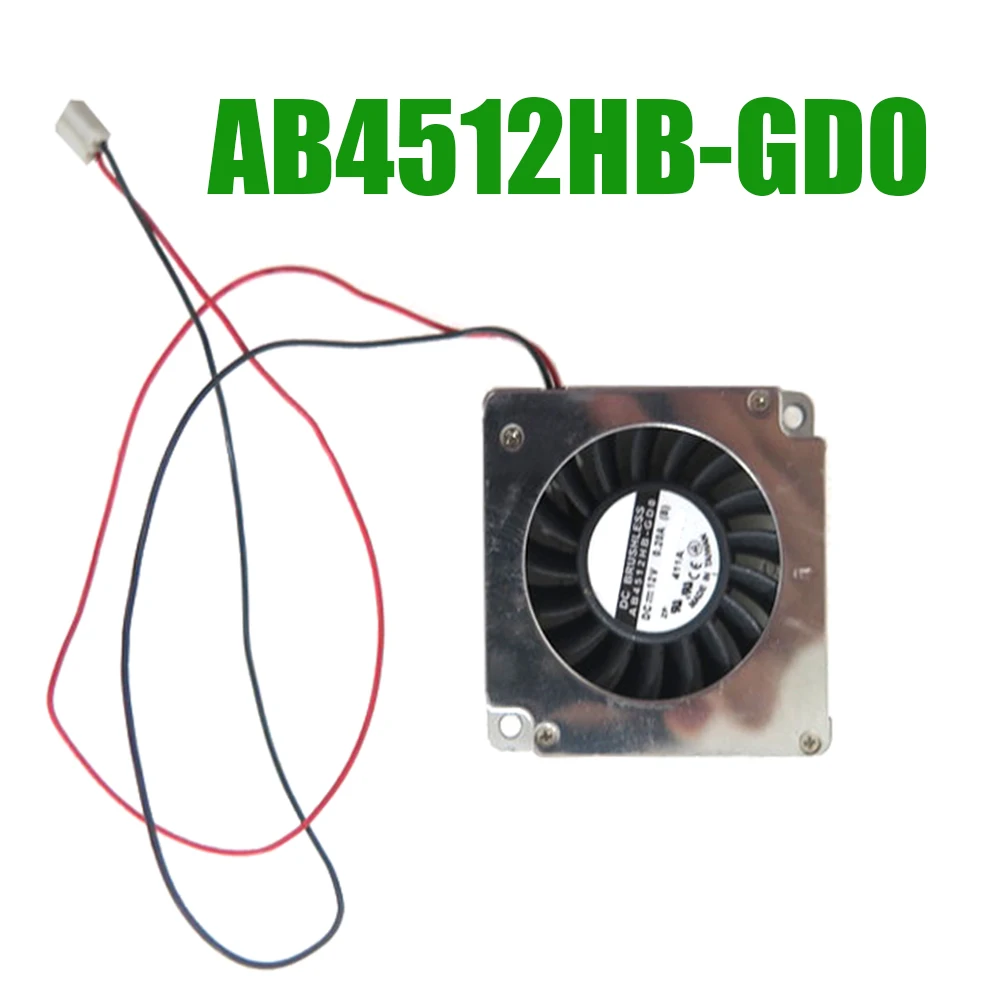 

Cooling Fan AB4512HB-GD0 DC12V 0.20A 2PIN New