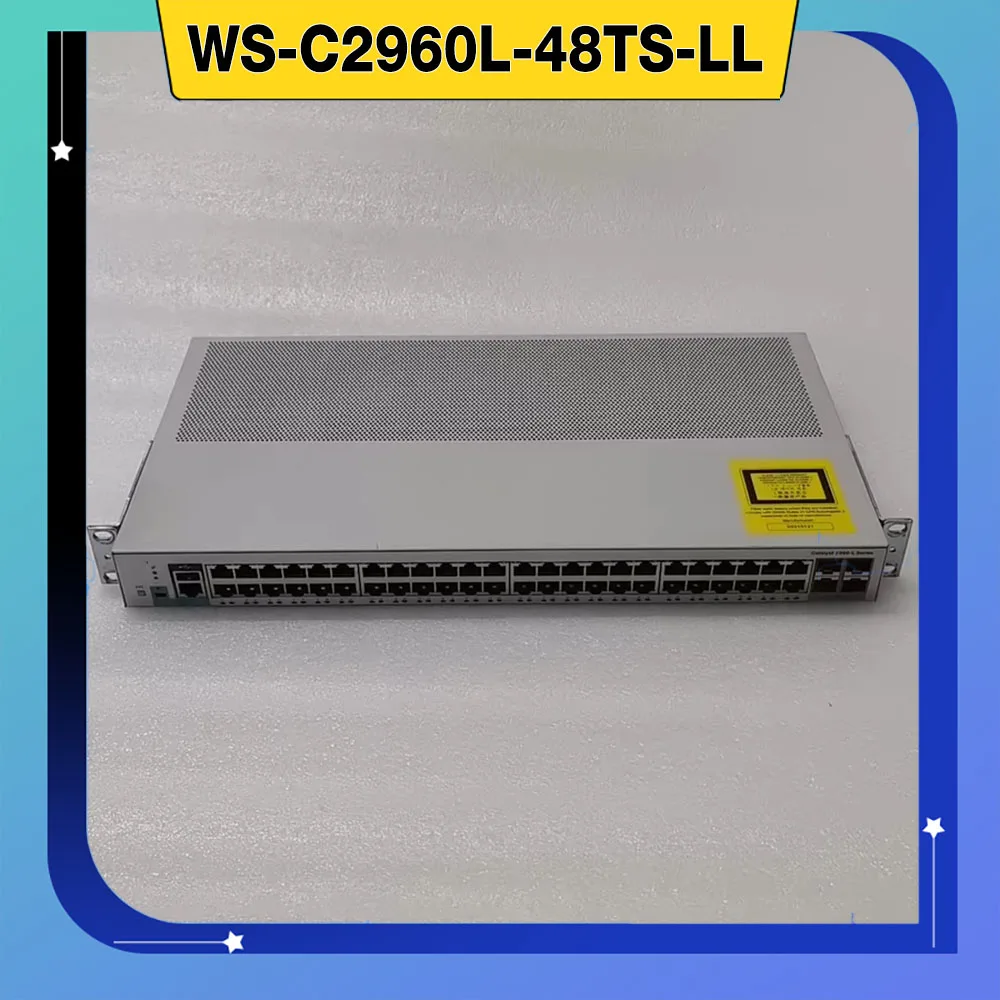 WS-C2960L-48TS-LL Network management switch 48 port Gigabit 4 Gigabit SFP