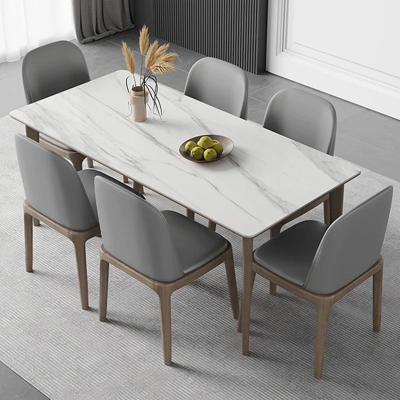 Lounge Designer Dining Table Portable Office Service Writing Dining Table Restaurant Center Mesas De Comedor Home Furniture