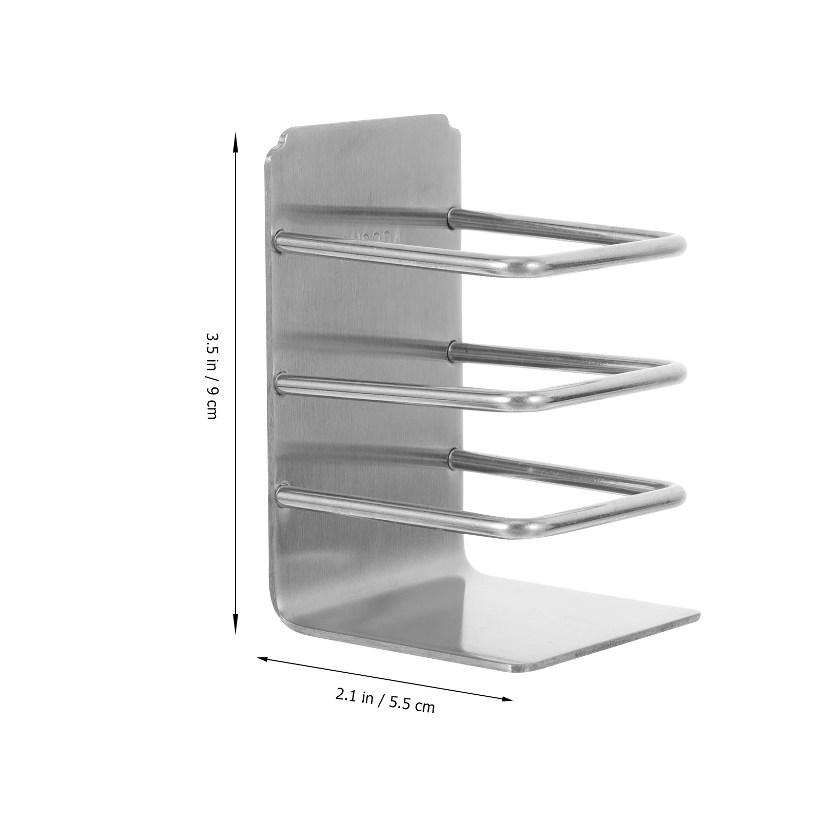 

Multi-Use Stainless Steel Punch Free Wall Mounted Toothbrush Toothpaste Bathroom Storage Holder Rack Toothpaste Holders