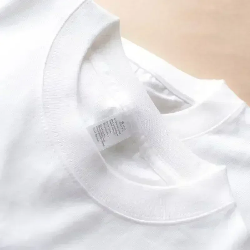 2025 New trendy high-end versatile short-sleeved top printing art fun style casual design pure cotton round neck T-shirt