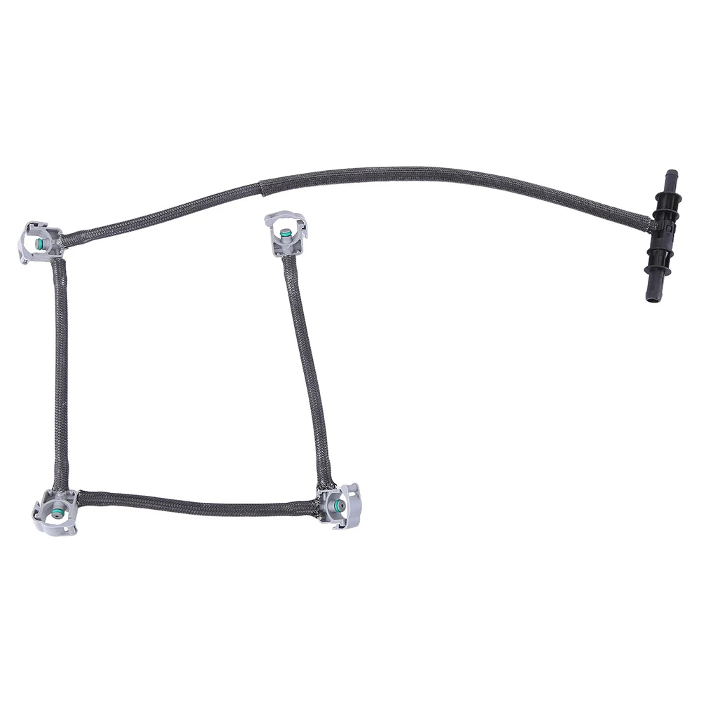 

Vehicle Maintenance Fuel Return Hose Fuel Injector Connection Hose Adapter Car Hose Pipe Black Color High Reliability