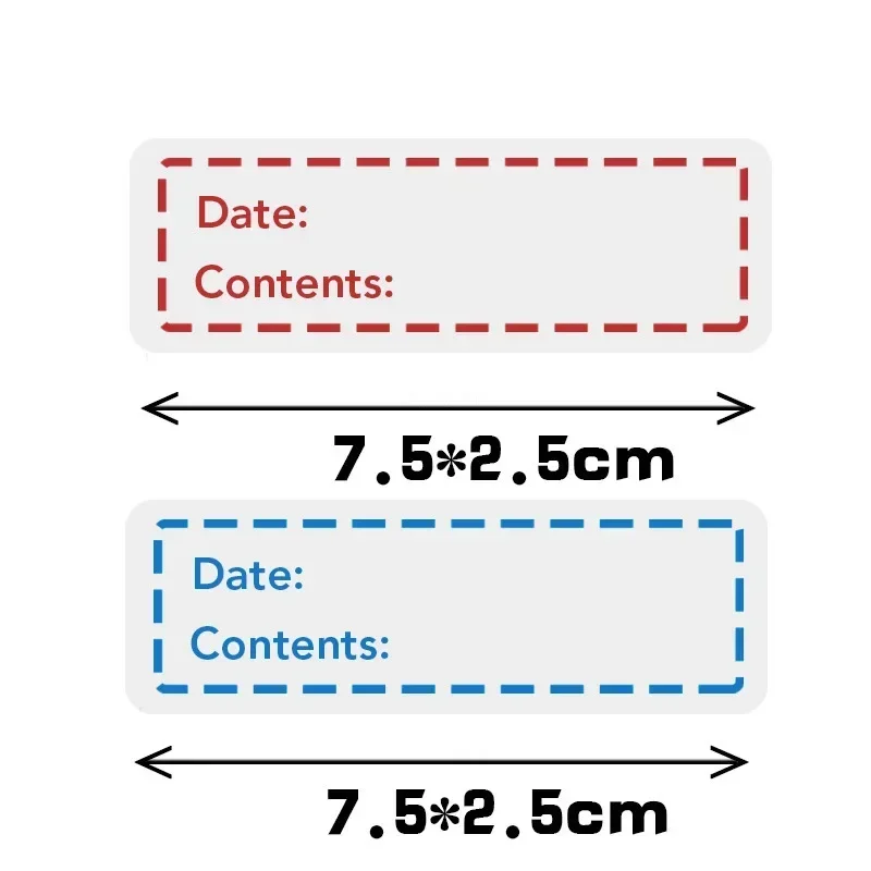 125 ชิ้นป้ายสติกเกอร์วันที่เนื้อหากระดาษเครื่องเทศบันทึก DIY ห้องครัวขวดปิดผนึกขวดหมวดหมู่เด็กเครื่องเขียนการเขียนตกแต่ง