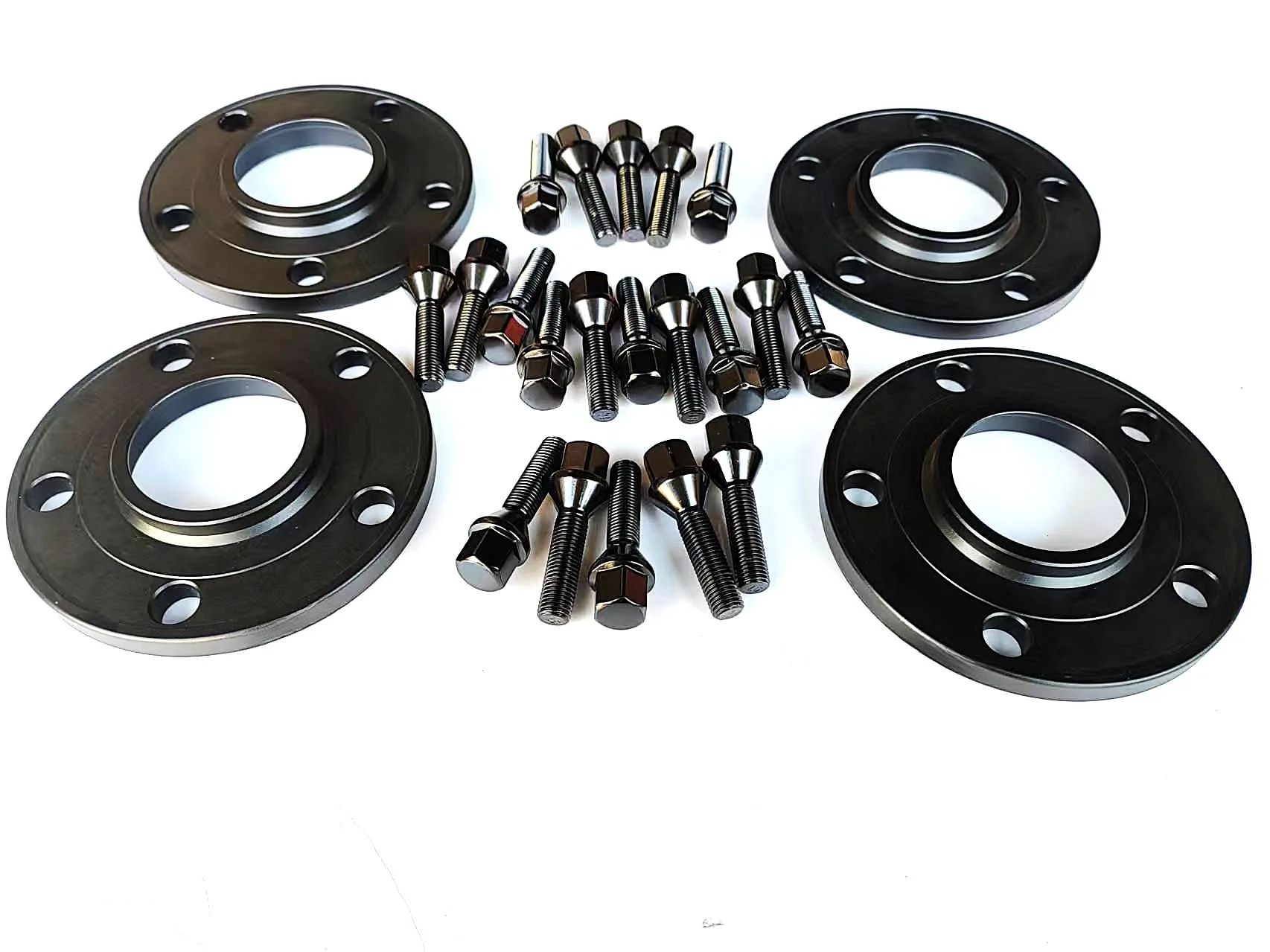 BMW Accessories 2pcs 15mm 5x112 66.6 Wheel Spacers for BMW G26 G20 I3 G31 I4 G26 X5 G05 E250 Cou |10pcs 14x1.25 Cone Type Bolts view 3
