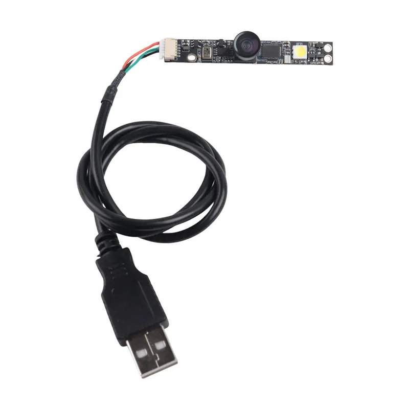 B04C-5MP USB Camera Module 160 Degree Wide Angle OV5640 2592X1944 Fixed Focus Free Drive For Security Monitoring