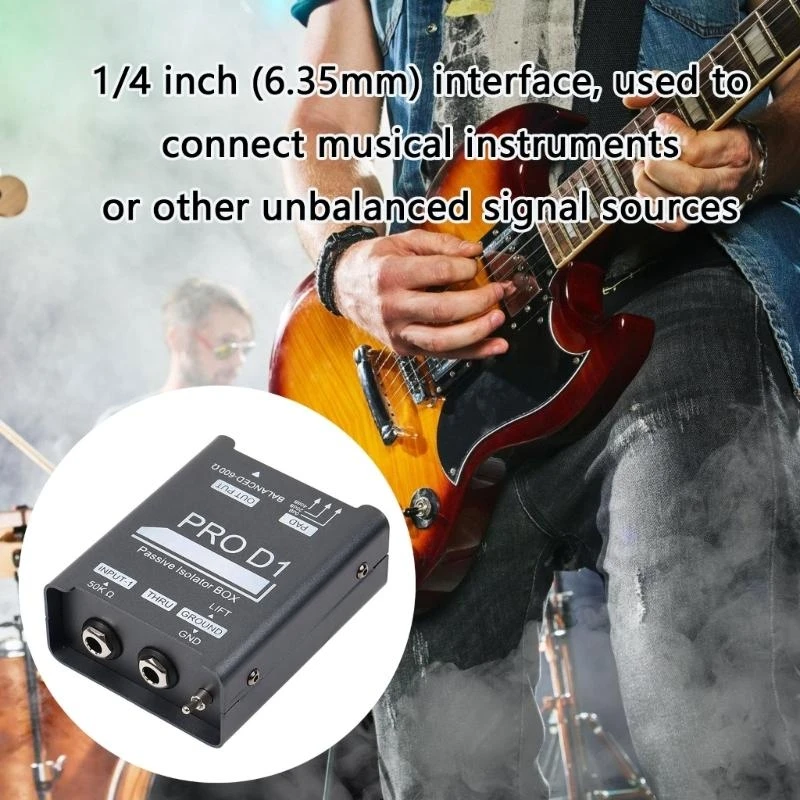 Y2GD Sound Isolator Sound Currents Noise Eliminators 6.5 Isolator Mixers for Guitar