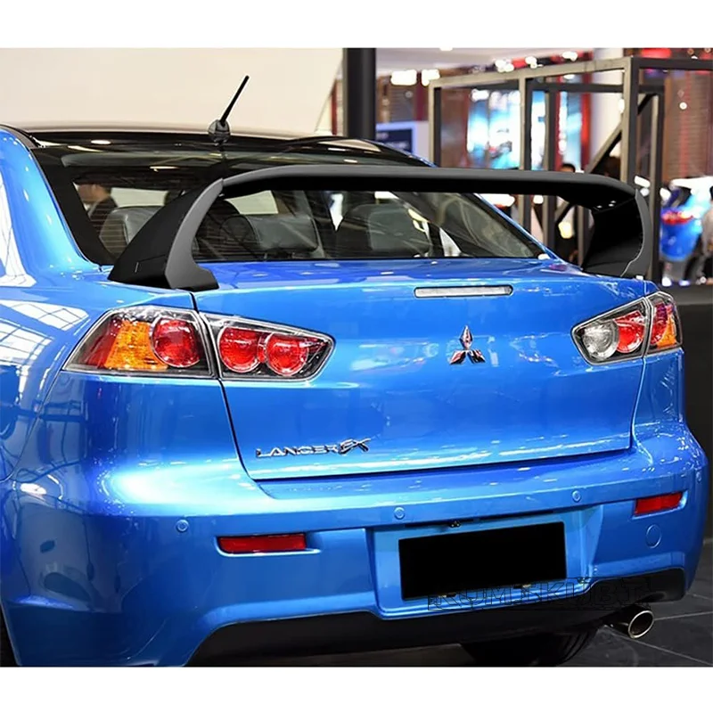 For Mitsubishi Lancer EX Evo 2009 2010 2011 2012 2013 2014 2015 2016 ABS Plastic Unpainted Color Rear Trunk Wing Lip Spoiler