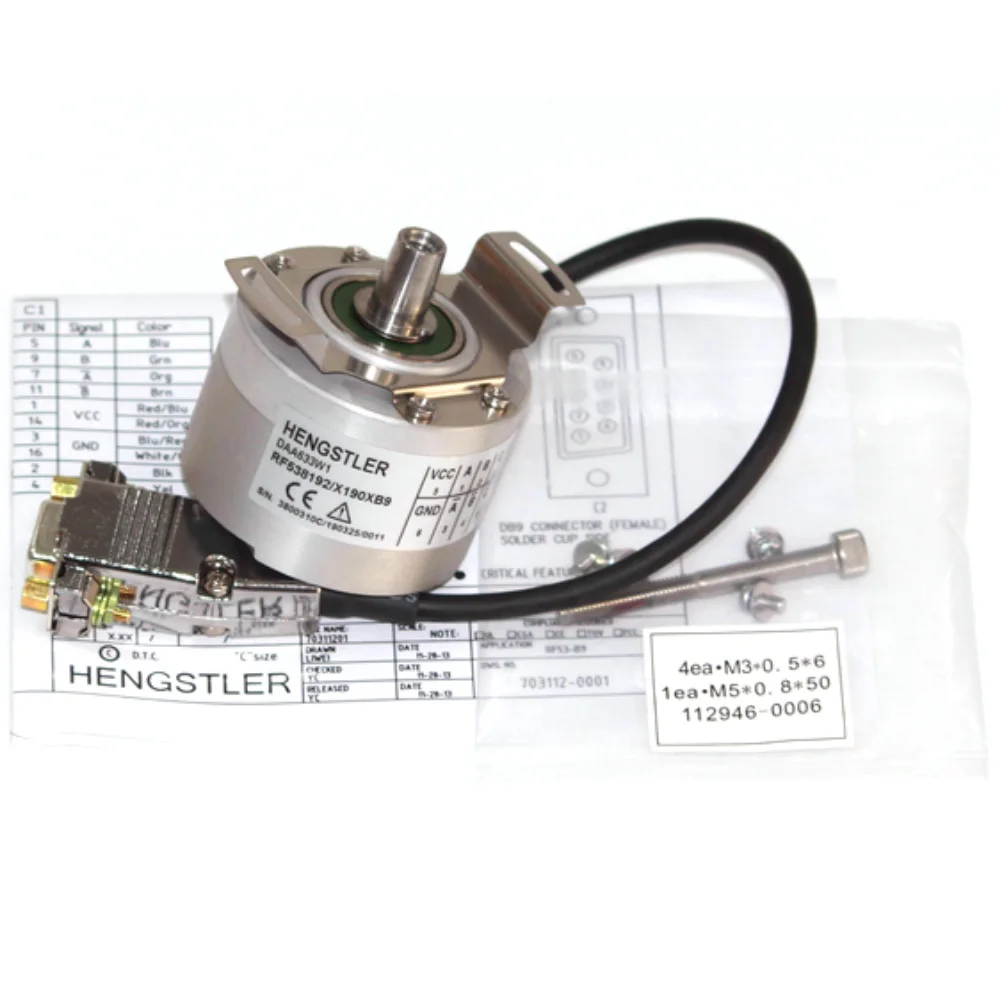 HENGSTLER Elevator Encoder DAA633W1 RF538192/X190XB9 1 Piece