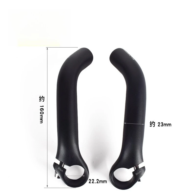 One‑Piece Forged Aluminum Bike Bar Ends, Ultra‑Light Rest Handle for Mountain Bike Modification