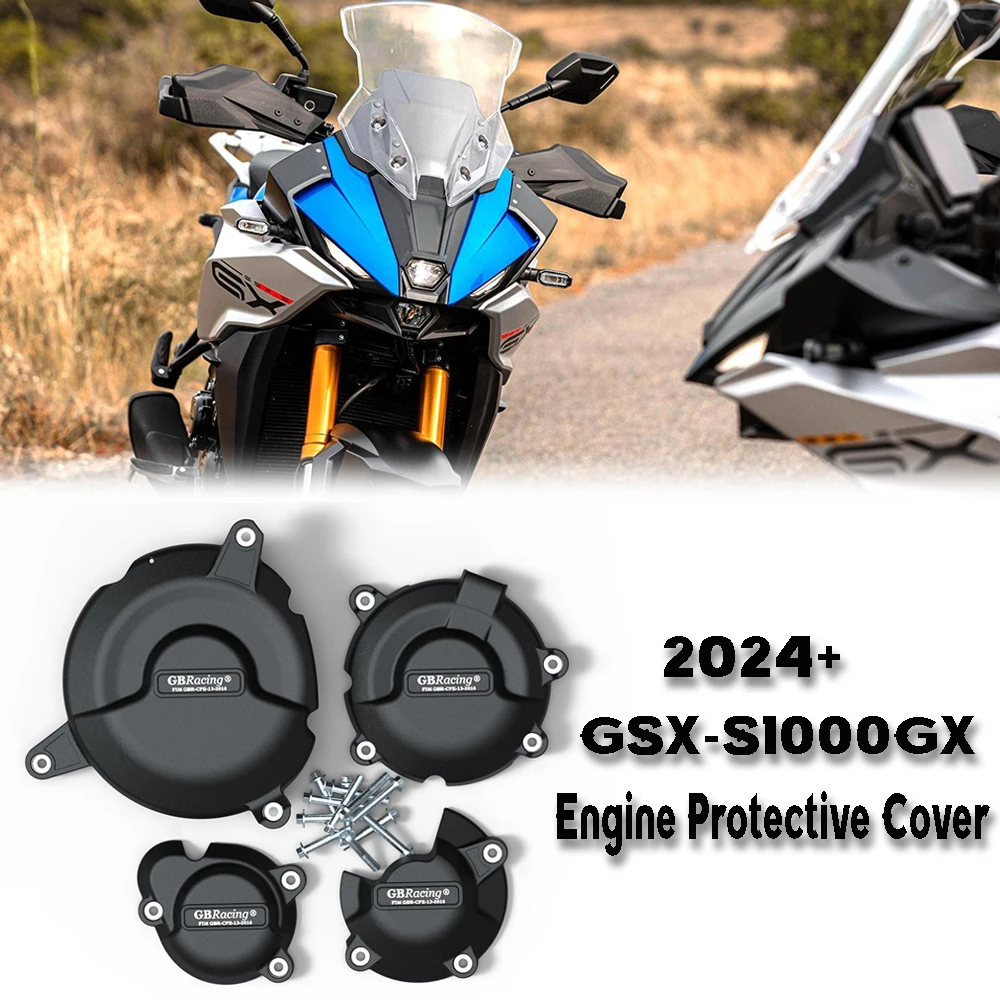 For Suzuki GSX-S1000GX GSX S1000 GX 2024 Motorcycle Engine Protective Cover Guard Protector Fall Protection Cover