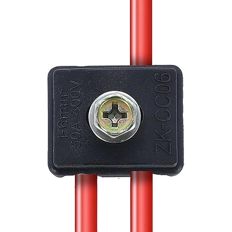 Picture 3: 50A Splitter Wire Clip, Insulated, 400V, T-shaped Terminal, Break-proof, For 1-6mm Square Wire