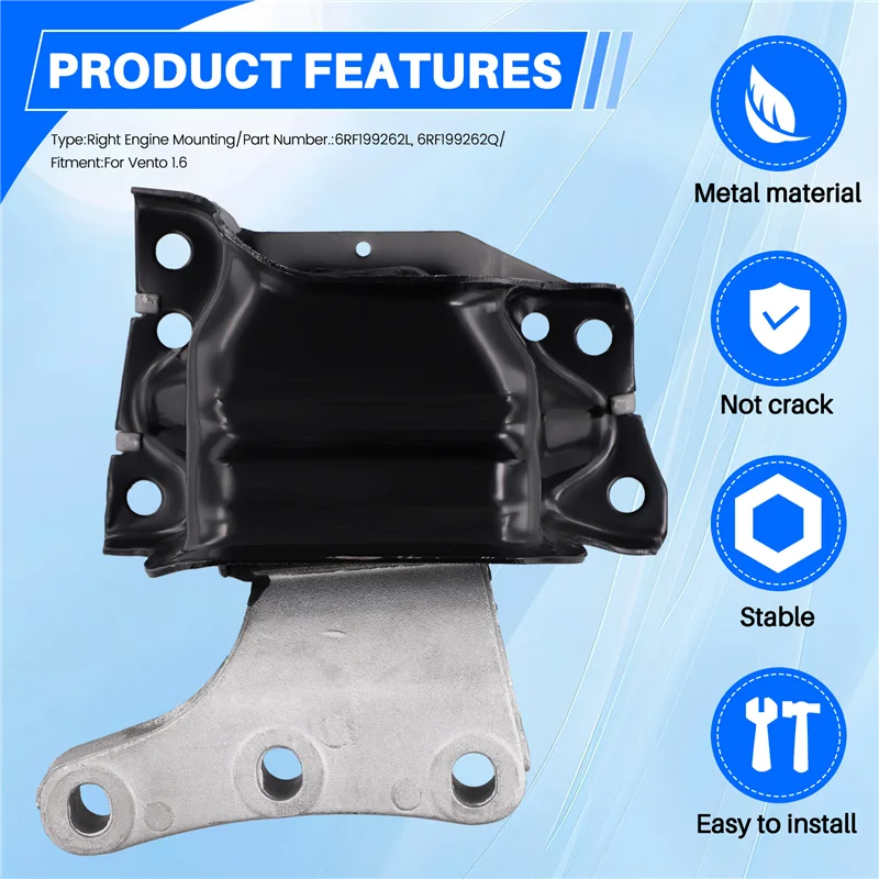 Classy-6RF199262L New Right Engine Mounting For Vento 1.6L 6RF199262Q