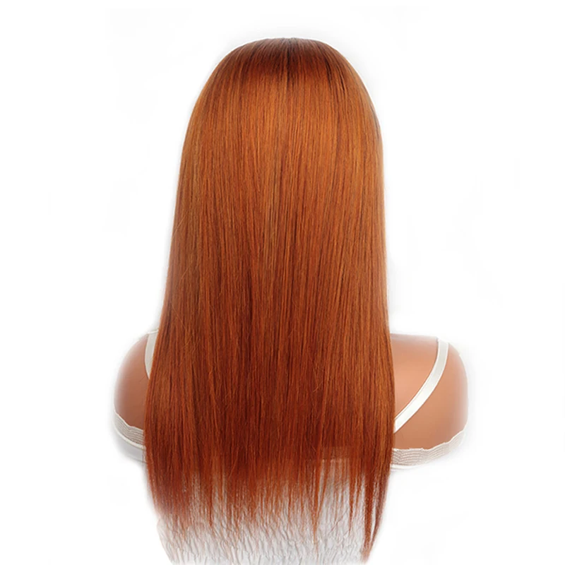 Peruvian Straight Remy Human Hair Wigs Colored T2/350 Headband Human Hair Wigs For Women Full Machine Straight HeadBand Wigs