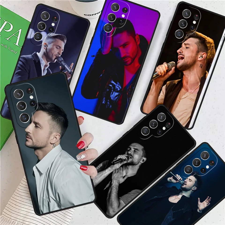 Sergey Lazarev Back For Samsung Galaxy S24 Ultra S21 S22 S8 S9 S10 5G Note 10 20 Plus FE S23 Phone case Cover Coque