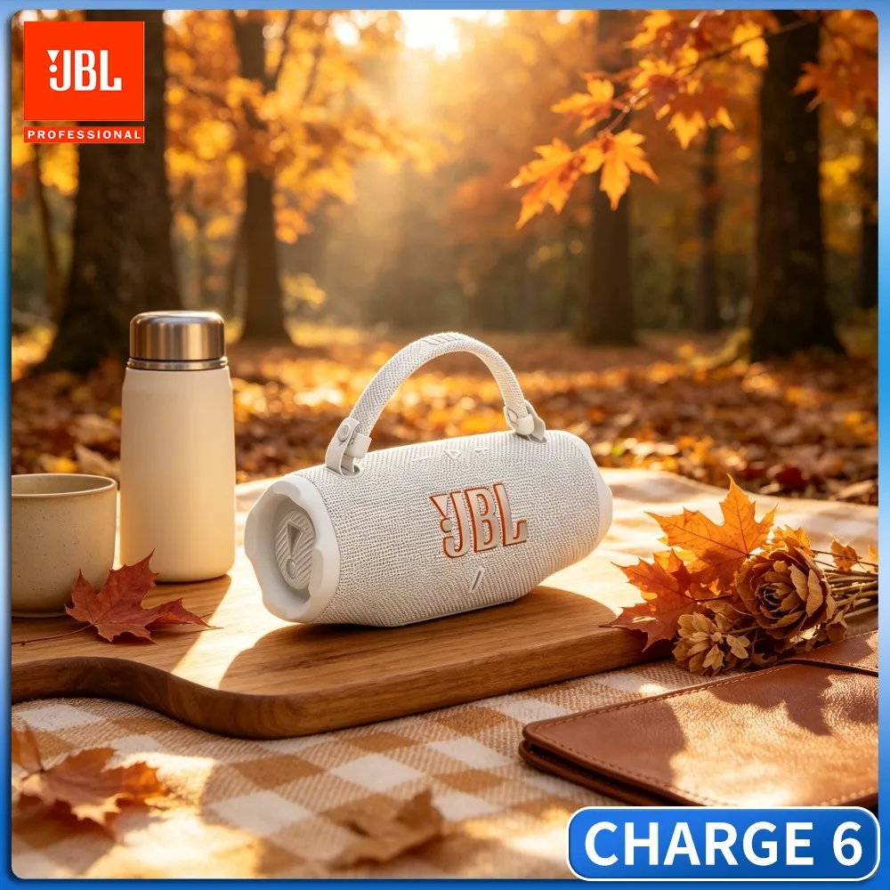 Stream Grove Clear Bass JBL CHARGE6 Bluetooth Speaker RGB Handsfree IP67 Waterproof Dual Driver TF Card Wireless Stereo Audio