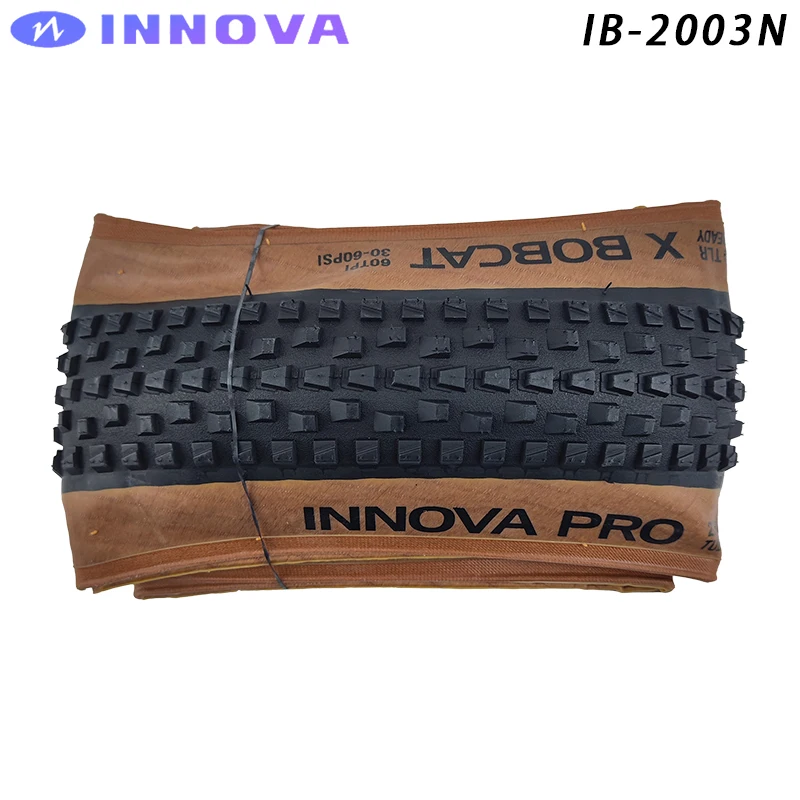 INNOVA PRO X BOBCAT 27.5/29x2.1 Tubeless Ready Folding Tire for MTB Bike XC Road Gravel Tracks Off-Road Bicycle Cycling Parts