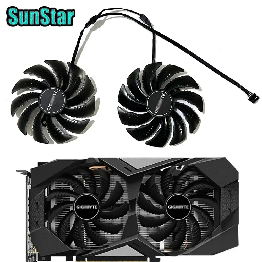

NEW 88MM 4PIN T129215SU PLD09210S12HH RTX 2060 GTX 1660 GPU Cooling Fan For Gigabyte RTX 2060 GTX 1660 1070 1060 1050 Video Card