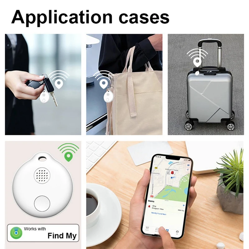 IDUD Smart Anti-Lost Tracker For Ios Smart Tracker Alarm Mini Tag Key Child Location Bluetooth Tracker Finder Pet Tracker