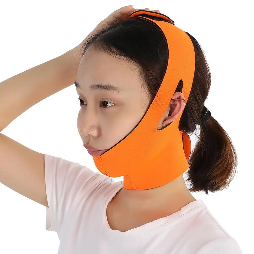 Women V-Line Lift Up Thin Face Facial Massager Face-lift Belt Beauty Tools Face Slimming Bandage