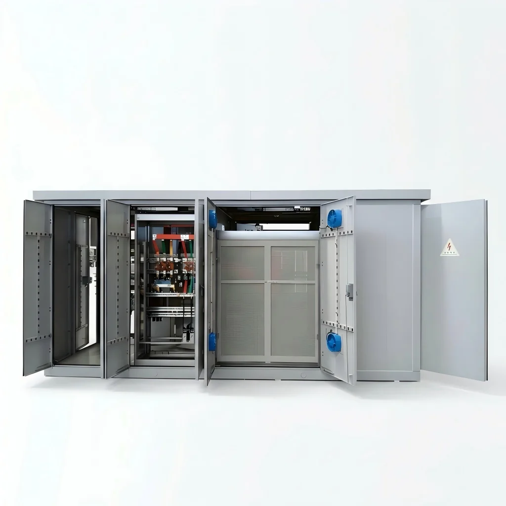 Customizable Sizes Exterior Colors 12kV/35kV Rated Voltage ZBW Prefabricated Outdoor Combined Substation Electrical Box with