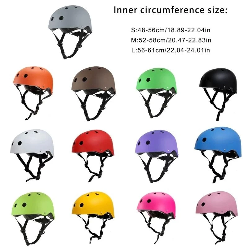  Sport Headgear Adjustable Skateboard Headgear for Adult Children Roller Skating