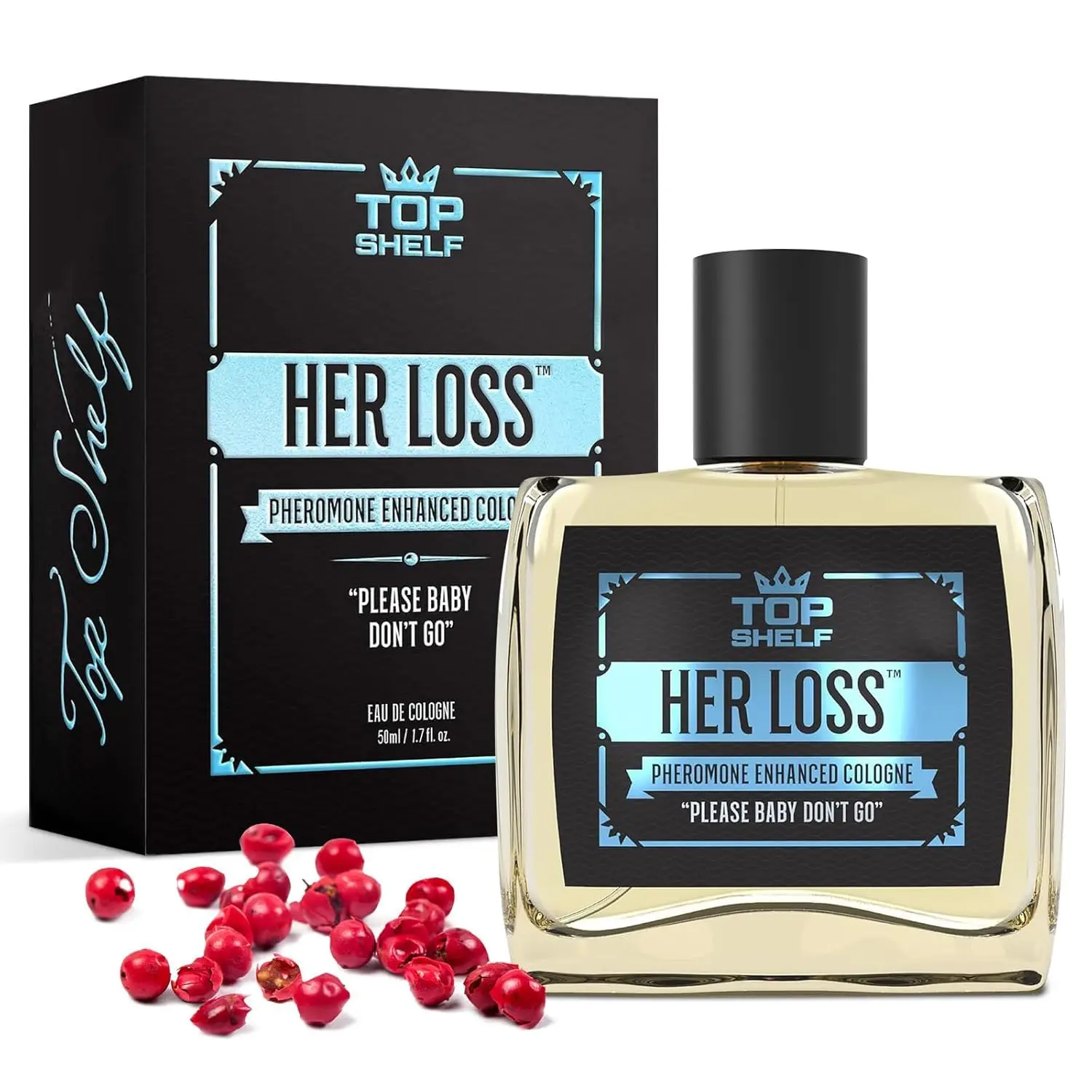 fugit Her Loss Keulen voor mannen, Ze verloren herenkleding Keulen 1,7 Fl oz, Haar verlies de feromoon Heren, Feromoon Parfum, Reizen Se