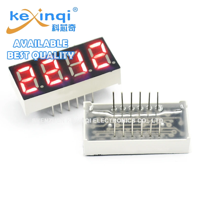 10pcs Red LED Dígitos Display 0.28 polegadas 0.36 polegadas 0.56 polegadas 3bit 4Bit Cátodo Ânodo 8 Figura Display Light