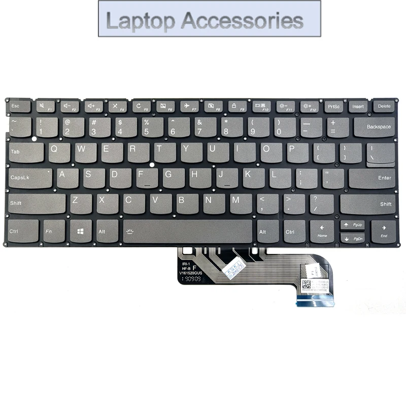 

Новинка для Lenovo Yoga S730-13IWL S730-13IML Ideapad 730S-13IML 730S-13IWL клавиатура для ноутбука США черная с подсветкой