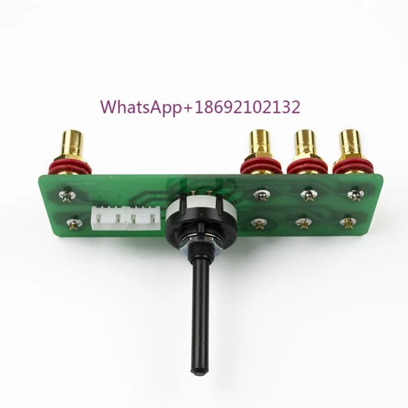 Dual Channel 3-gear Sound Source Input Selection Switcher Lorlin-uk Pure Copper Silver Plated Sound Source Selection Circuit Boa