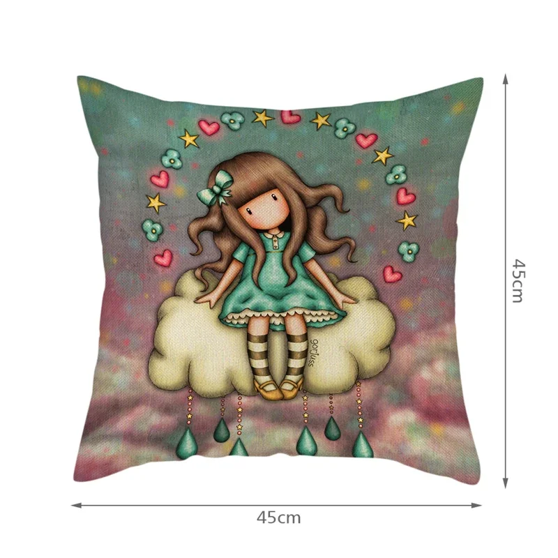 Capa de almofada pele de pêssego e linho fronha, fronhas para sala de estar, cama, menina, estilo de ano novo