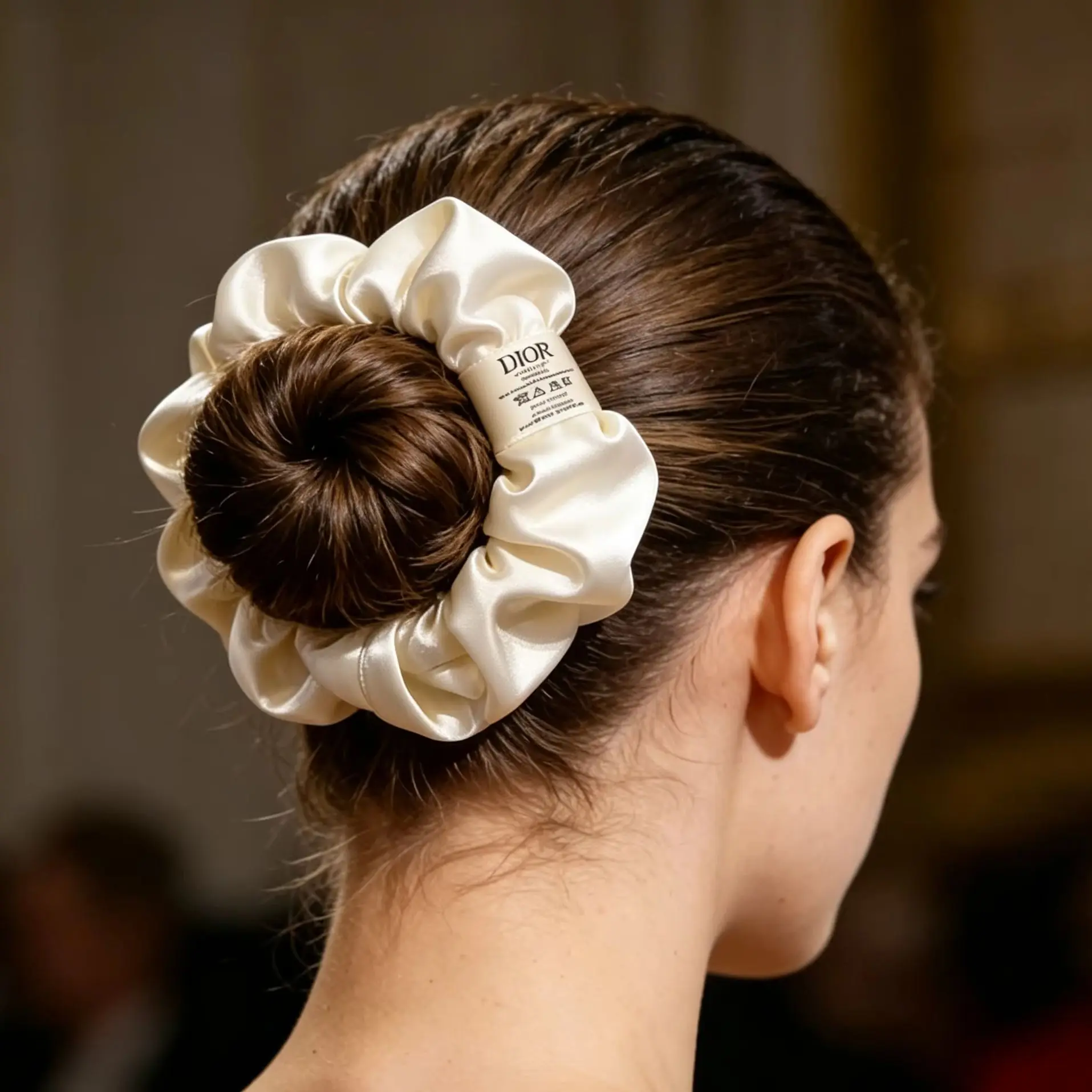Christian Dior High-end Luxurious Satin Silk Headband Collection Multi-color Fashion Elegant Hair Decorations Essential Hair Ban view 6