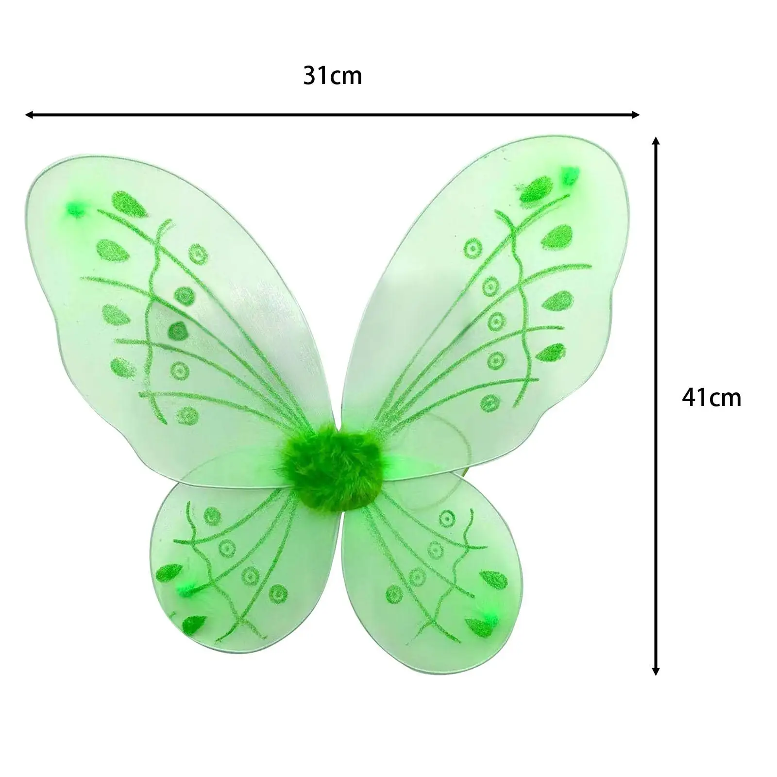 여아용 나비 날개 코스튬 액세서리, 역할 놀이, 휴일 생일