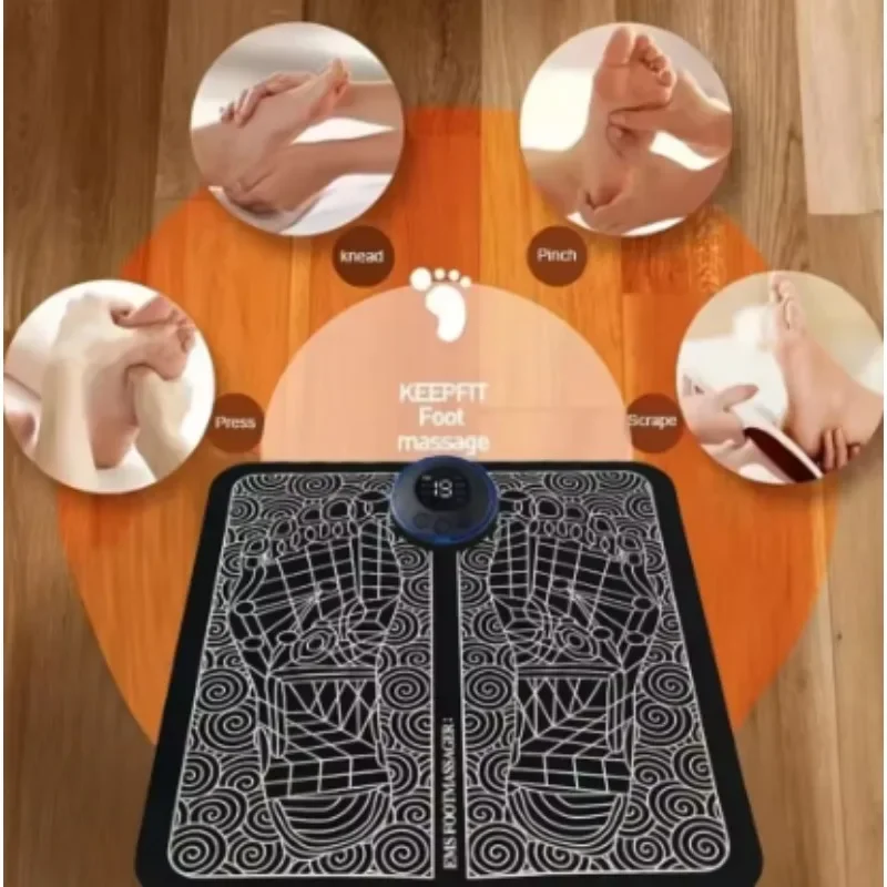 

Подарок на день рождения: массажер для ног, электронный массажер, ручка-массажер, нейромышечный стимулятор для ног, полностью автоматический импульсный массажер.